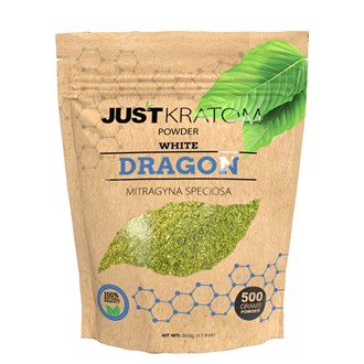 Just Kratom 1/2 Kilo White Dragon